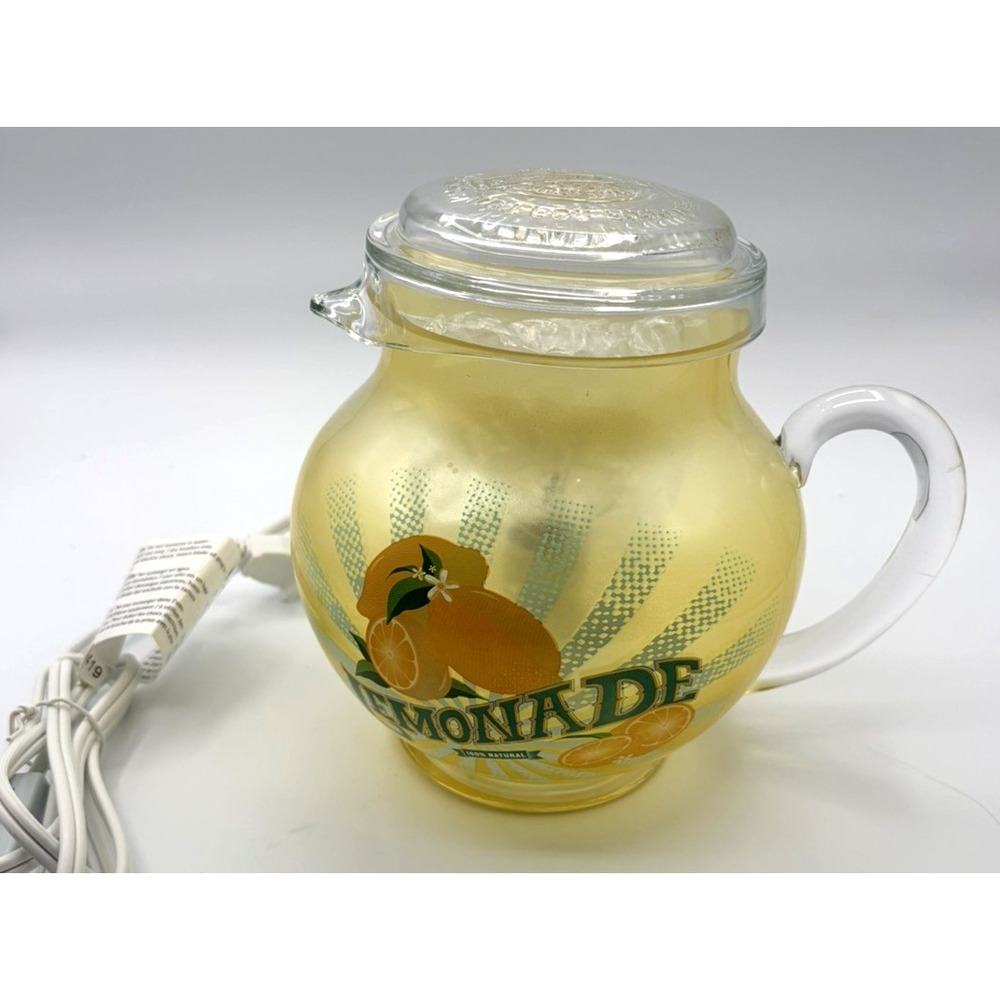 Scentsy Lemonade Pitcher Full Size Wax Warmer ~RETIRED~NWB